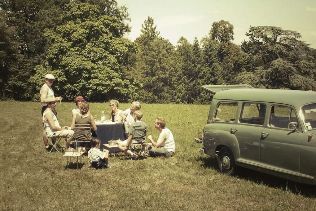 Vintage Bel-Air in Burgundy, France.