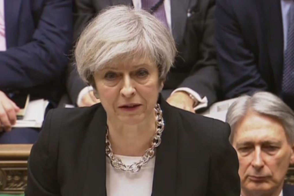 British Prime Minister Theresa May has sent a letter to the European Council which will trigger formal Brexit negotiations later today. Photo: AFP