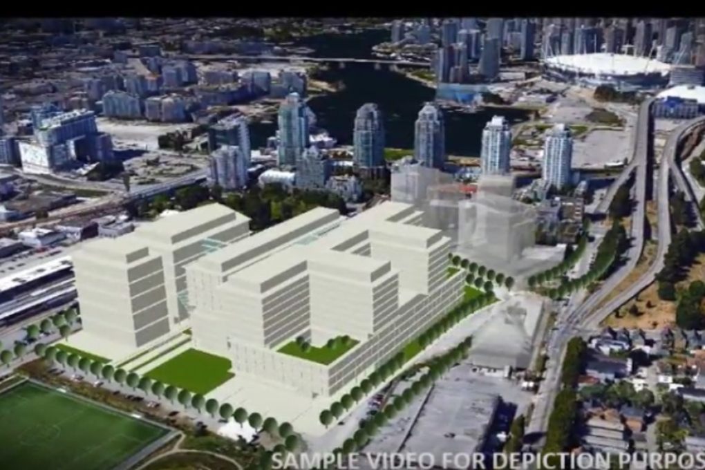 Rendering of the St. Paul Jim Pattison Centre. Photo: St. Paul's Hospital Foundation