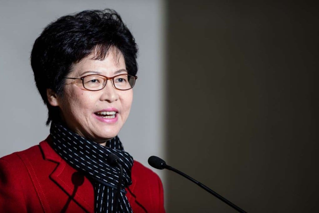 Chief executive-elect Carrie Lam attends a press conference after her election. At the end of the day, we’re talking about a highly accomplished person of integrity, sincerity and dedication to public service, a top administrator in one of the most efficient and corruption-free governments in the world. Photo: AFP