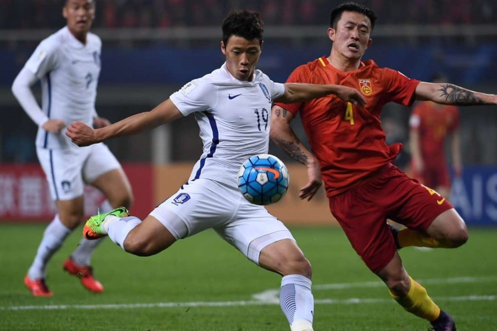 China’s Jiang Zhipeng has hit back at claims by his ex-wife that his adultery was to blame for the county’s loss to Iran. Photo: Xinhua