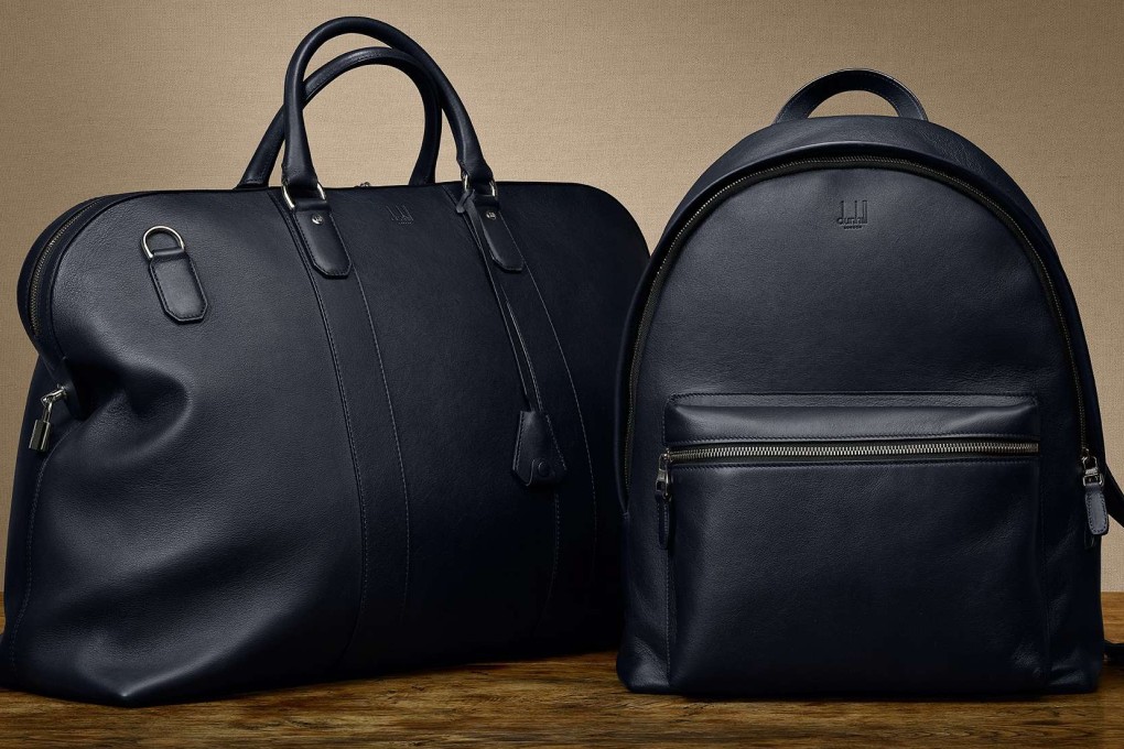 Travel in style with the Fossil and Opening Ceremony Barrel pack and Dunhill’s Hampstead collection of bags