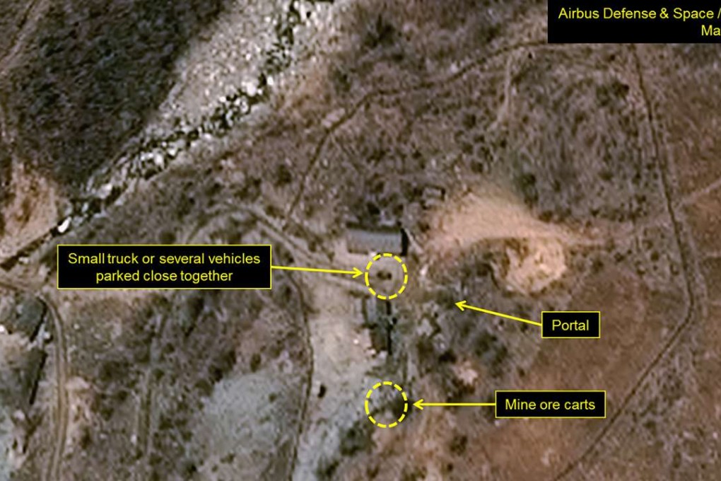 File image of the Punggye-ri test site in North Korea. Photo: Reuters