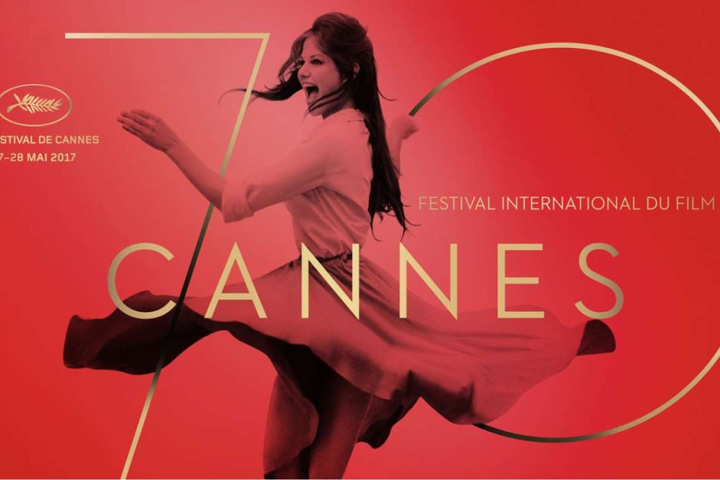 This handout picture released on March 29, 2017 by the Cannes film festival shows the official poster of the 70th Festival de Cannes featuring a picture of Italian actress Claudia Cardinale dancing. Critics say Cardinale’s legs were airbrushed thinner. Photo: AFP