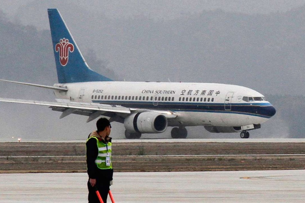 China Southern Airlines saw its net profit surge 35 per cent to 5.04 billion yuan last year. Photo: AFP