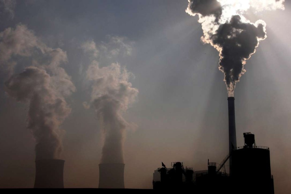 A file picture of a coal-burning power plant in Baotou in Inner Mongolia. Photo: Reuters