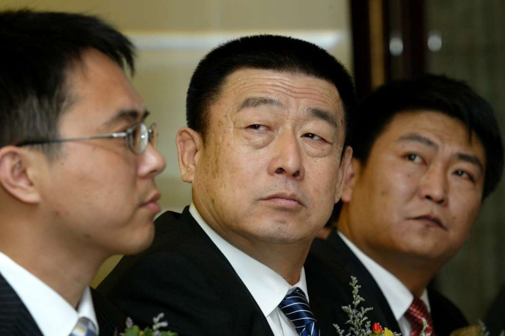 Wang Yong (centre), chairman of Xiwang Group. Photo: Dickson Lee
