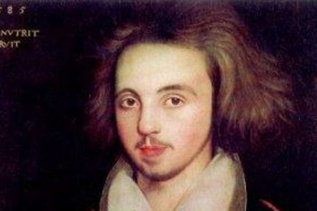 Christopher Marlowe’s supposedly scandalous opinions were recorded in the Baines Note, a police informer’s report that was written days before the poet was stabbed to death in London in 1593. Photo: Handout