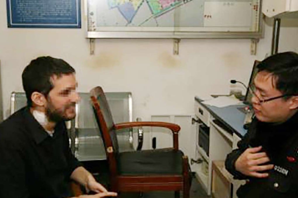 The French national who was attacked on Yongjia Road in Xuhui district. Photo: Handout