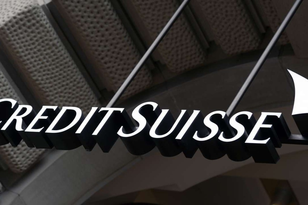 The logo of the Swiss bank Credit Suisse, in Zurich, Switzerland. European authorities are investigating dozens of people suspected of tax evasion involving Swiss bank Credit Suisse. Photo: Keystone via AP