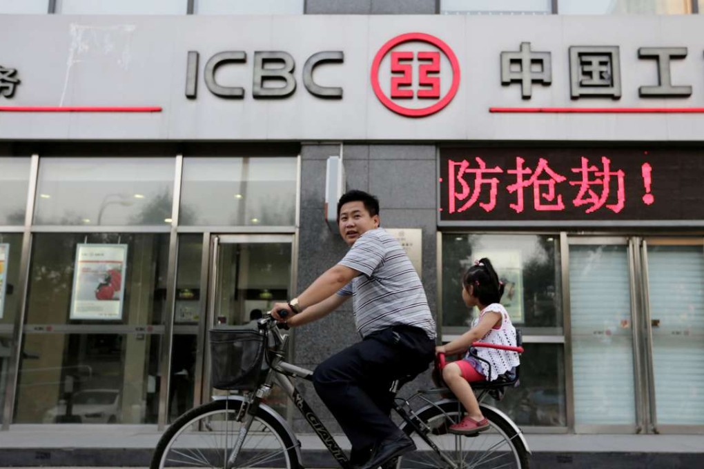 Even after shedding 1 per cent of its staff, ICBC still had 461,749 employees at the end of 2016. Photo: Reuters