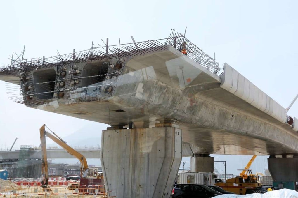 Last Wednesday’s fatal accident brings the total fatalities on the Hong Kong side of the Hong Kong-Zhuhai-Macao bridge to 10. Photo: Edward Wong