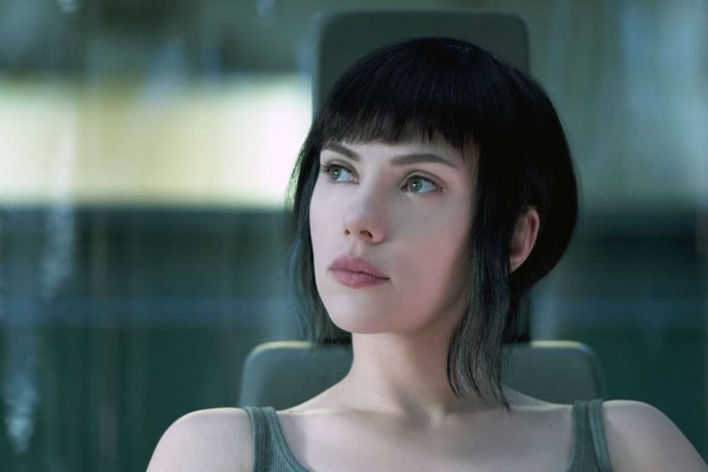 Scarlett Johansson in a scene from Ghost in the Shell. Photo: Paramount Pictures/AP