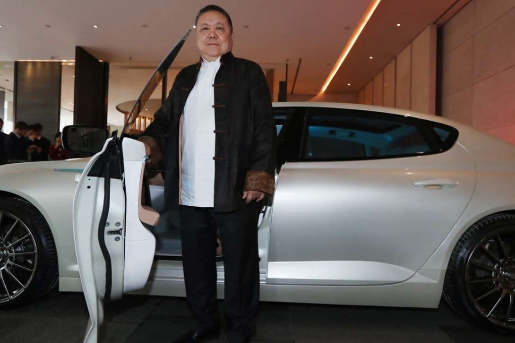 Wellen Sham, chairman and CEO of Thunder Power, is taking on the electric car giants in China and the US. Photo: Nora Tam