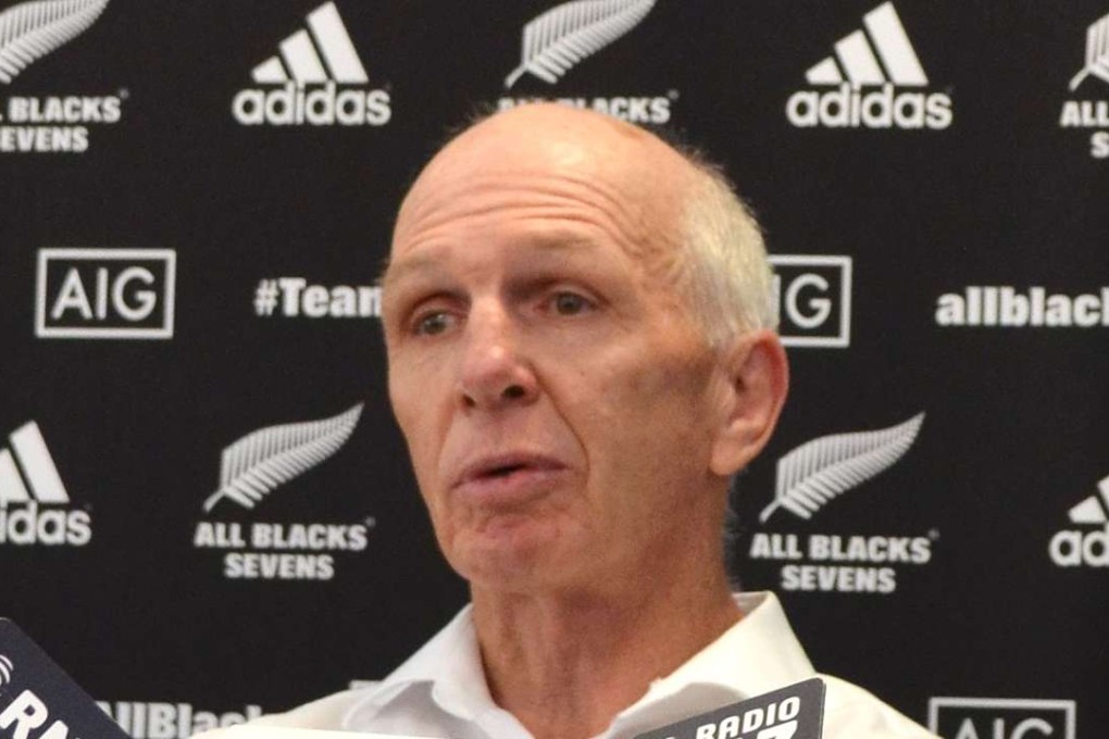 Legendary sevens coach Gordon Tietjens announces his retirement from New Zealand Sevens in Wellington in September, 2016. Photo: AFP