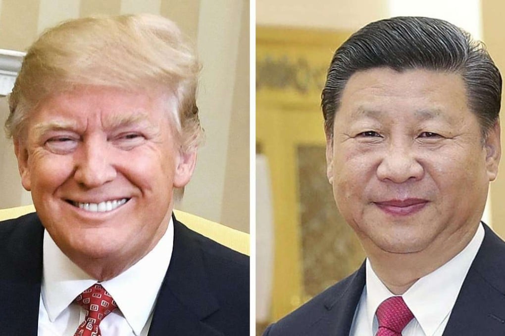 US President Donald Trump and Chinese President Xi Jinping have contrasting views on a range of big issues. Photo: Kyodo