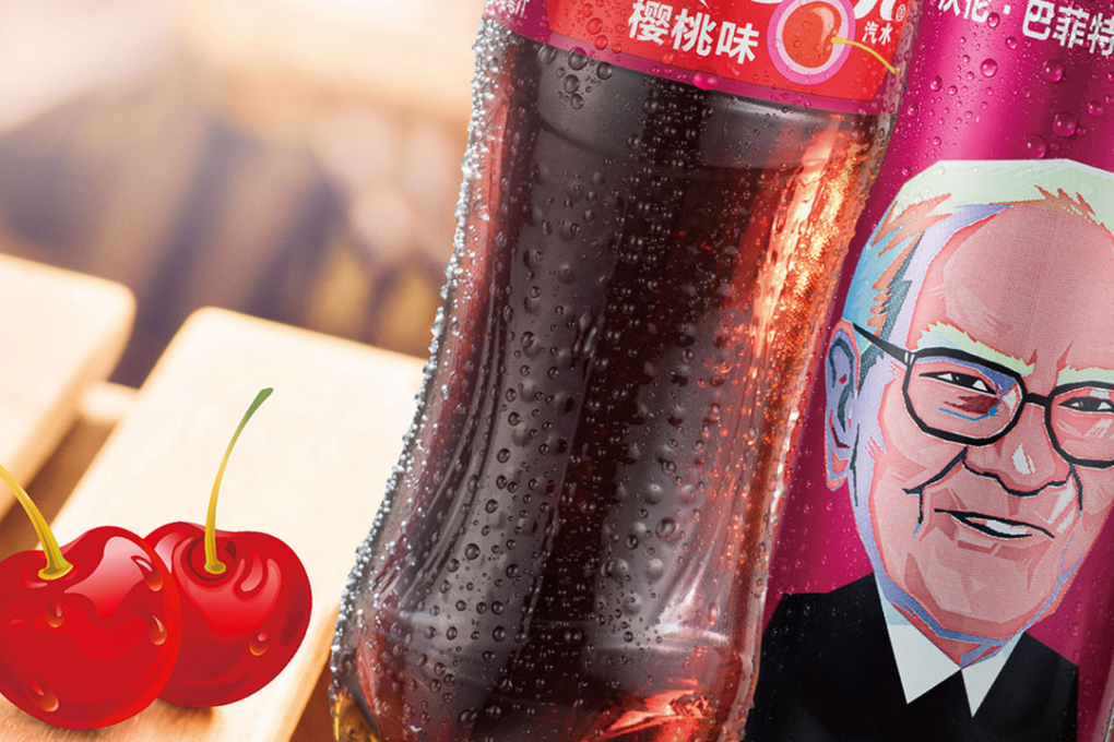Warren Buffet's image to adorn Cherry-Coke cans in China. Photo: Coca-Cola