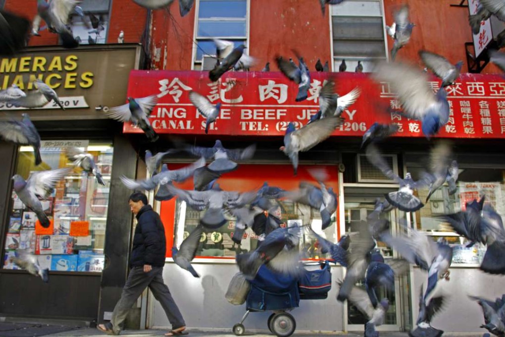 A file picture of an area of Chinatown in Manhattan. Photo: AP