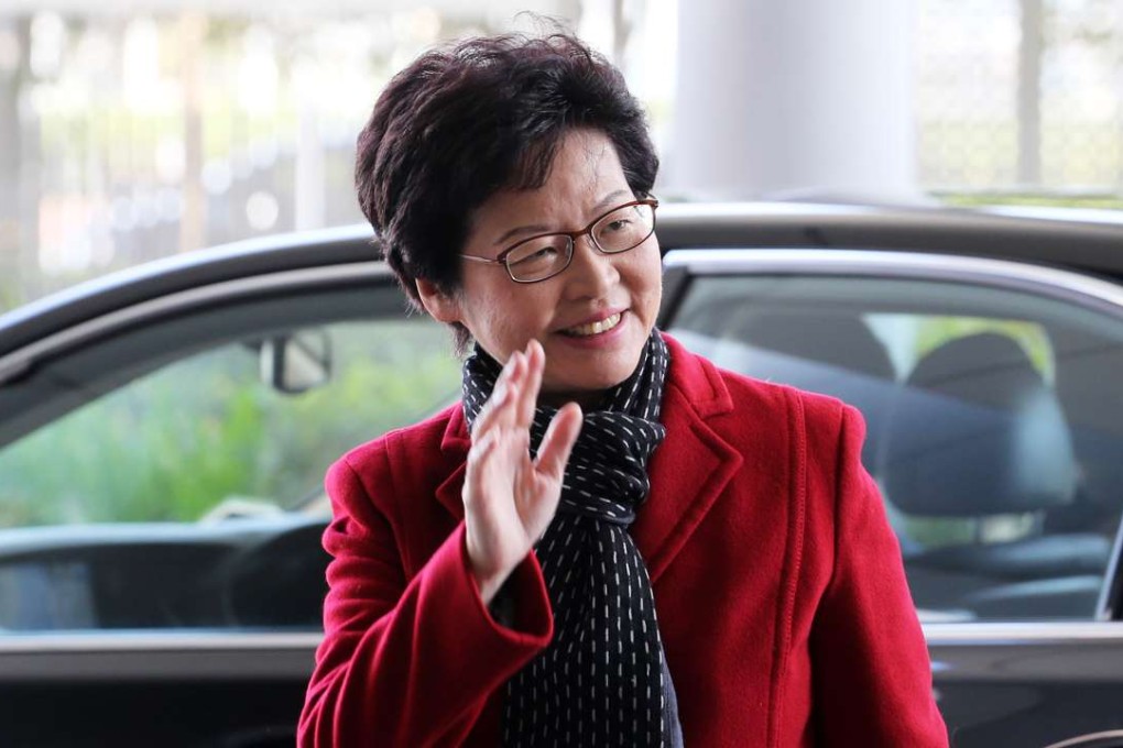 Chief executive-elect Carrie Lam says she will raise the issue of political reform in Beijing. Photo: Felix Wong