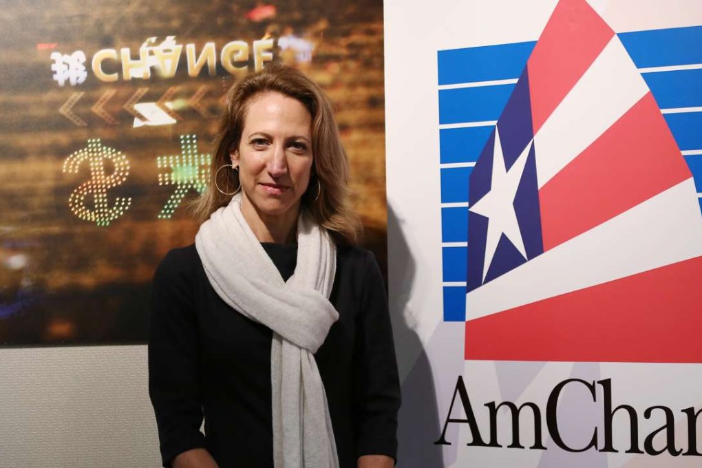 AmCham president Tara Joseph, says the ‘one country, two systems’ model is hard for outsiders to grasp. Photo: Jonathan Wong