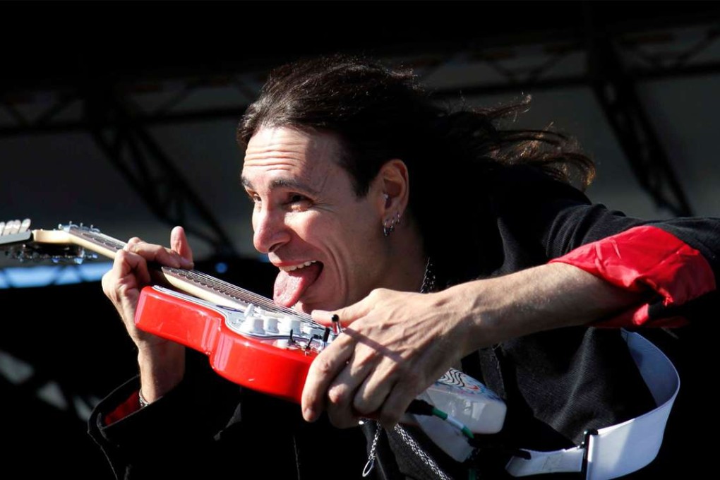 Steve Vai, who brings Generation Axe to Hong Kong on April 12.
