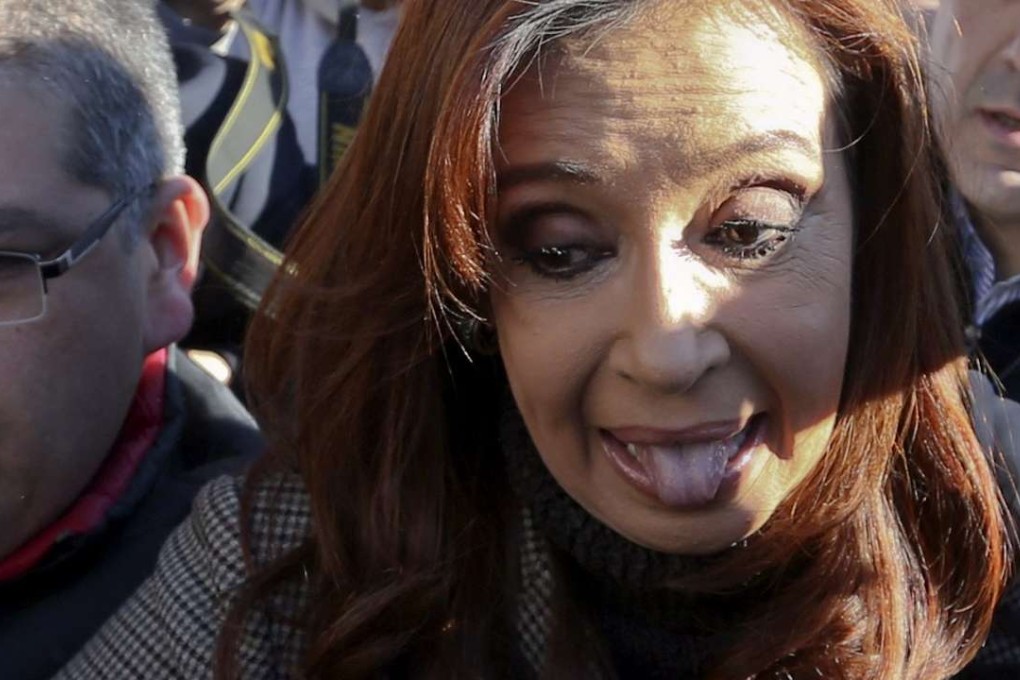 Argentinian former president Cristina Kirchner on her arrival at a court in Buenos Aires, last July. Photo: EPA