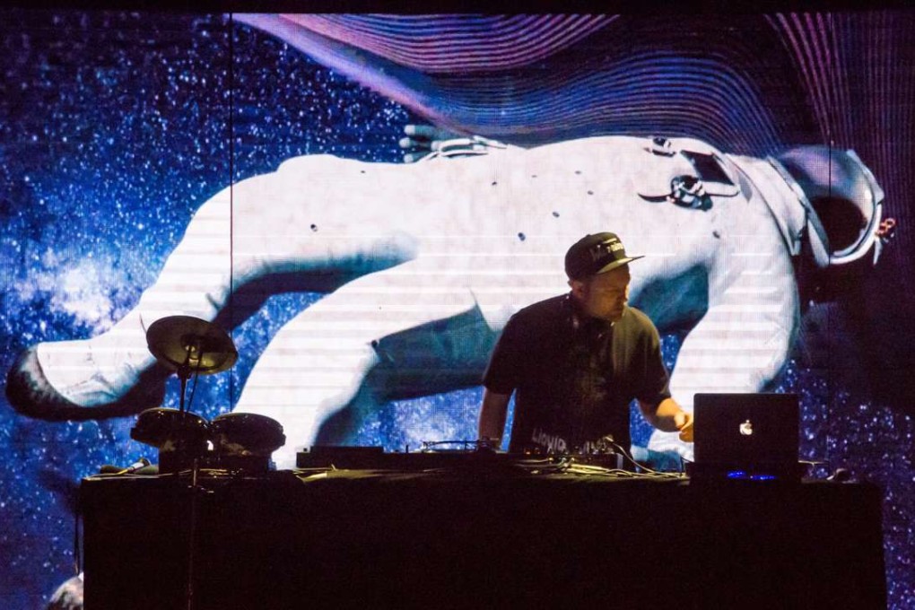 DJ Shadow performing at Sónar Hong Kong last weekend. Photo: Chris Lusher