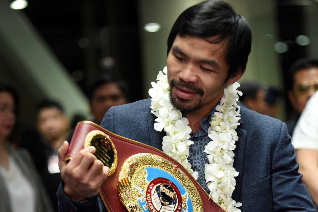 Manny Pacquiao is back in talks for a possible fight with unbeaten Australian Jeff Horn, the Filipino world champion's adviser said. Photo: AFP