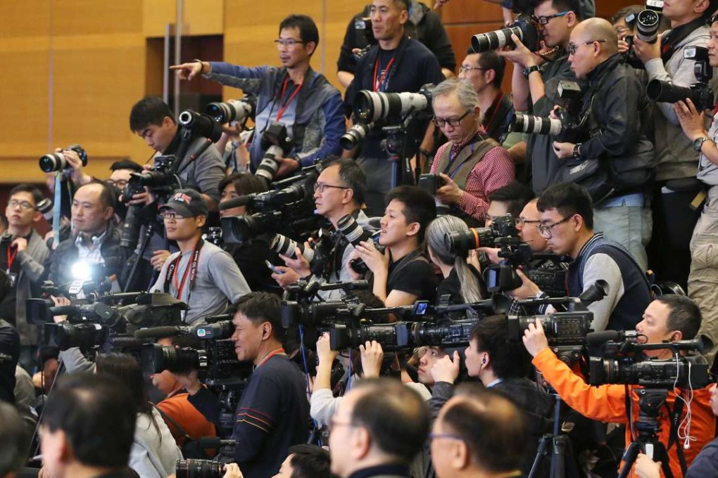 Hong Kong saw two consecutive years of declining perception in press freedom before the recent rises. Photo : Felix Wong