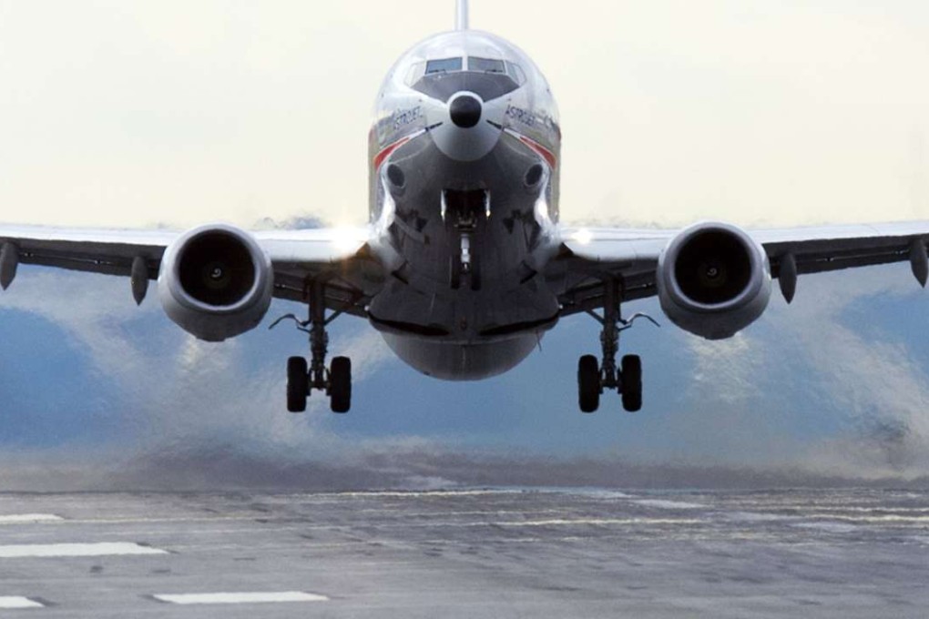 Severe air turbulence will increase by about 85 per cent by the middle of the century, the study predicts. Photo: AFP