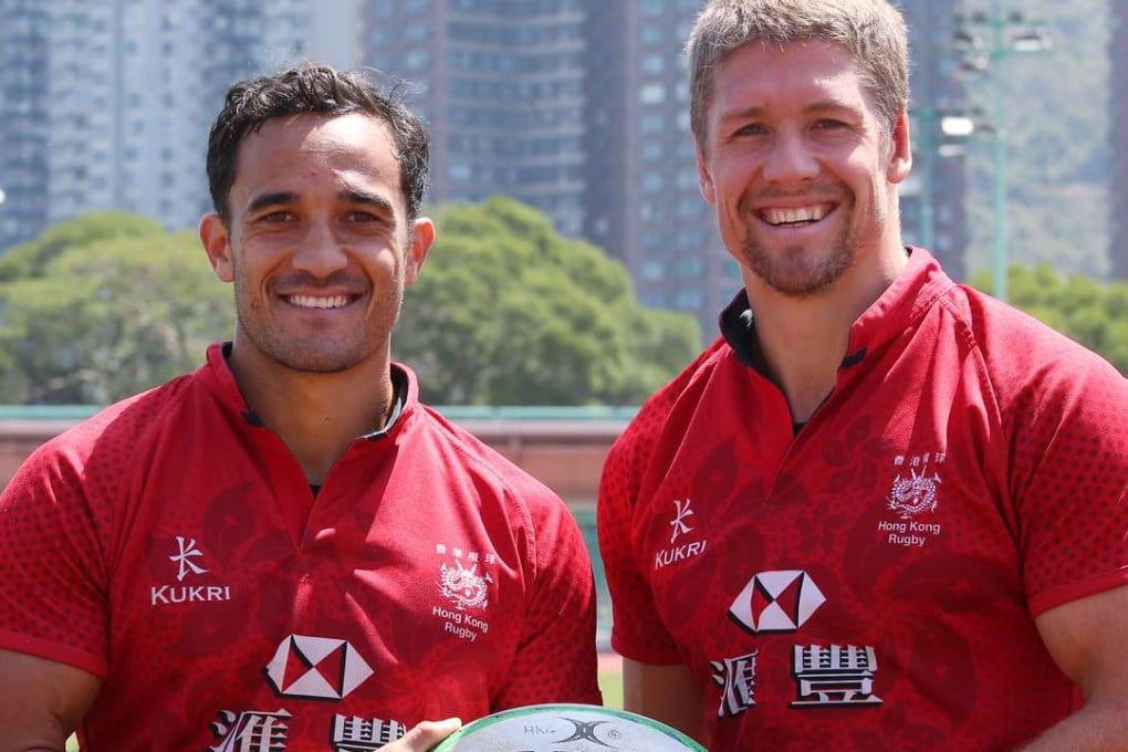 Hong Kong players Ben Rimene (left) and Lee Jones grew up in the same New Zealand town. Photo: David Wong