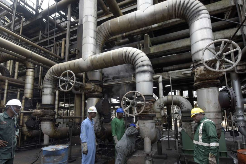 The Port Harcourt refinery in Nigeria, as China buys record amounts of West African crude this year. Photo: AFP