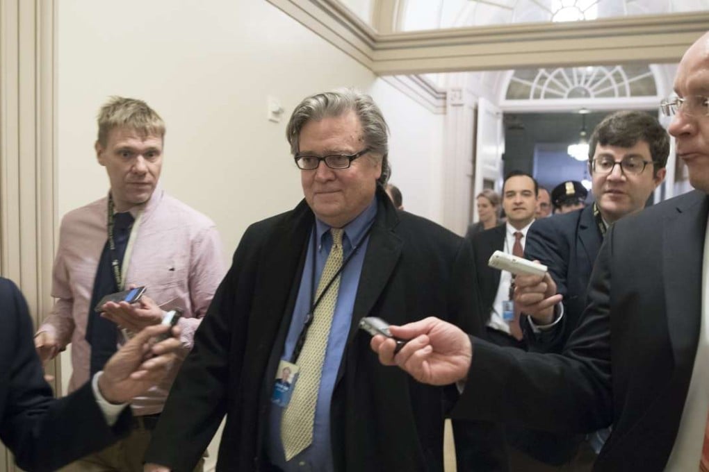 White House Chief Strategist Steve Bannon was removed from the National Security Council on Thursday. Photo: EPA