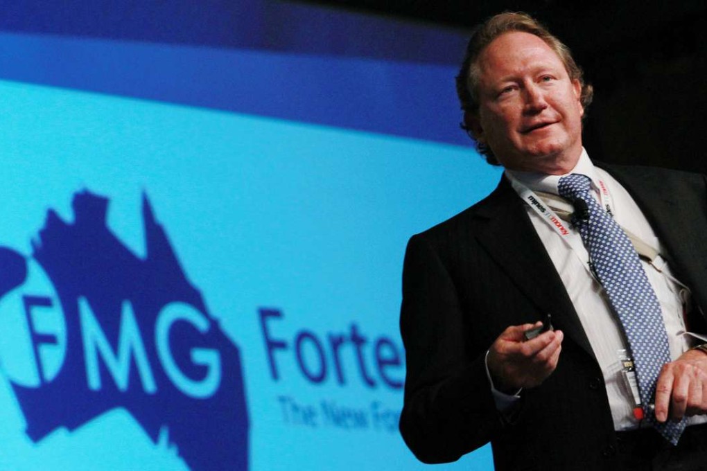 Andrew Forrest speaks during the 4th Annual Mines and Money Conference & Exhibition at Hong Kong Convention & Exhibition Centre, Wan Chai in 2011. Photo: Handout