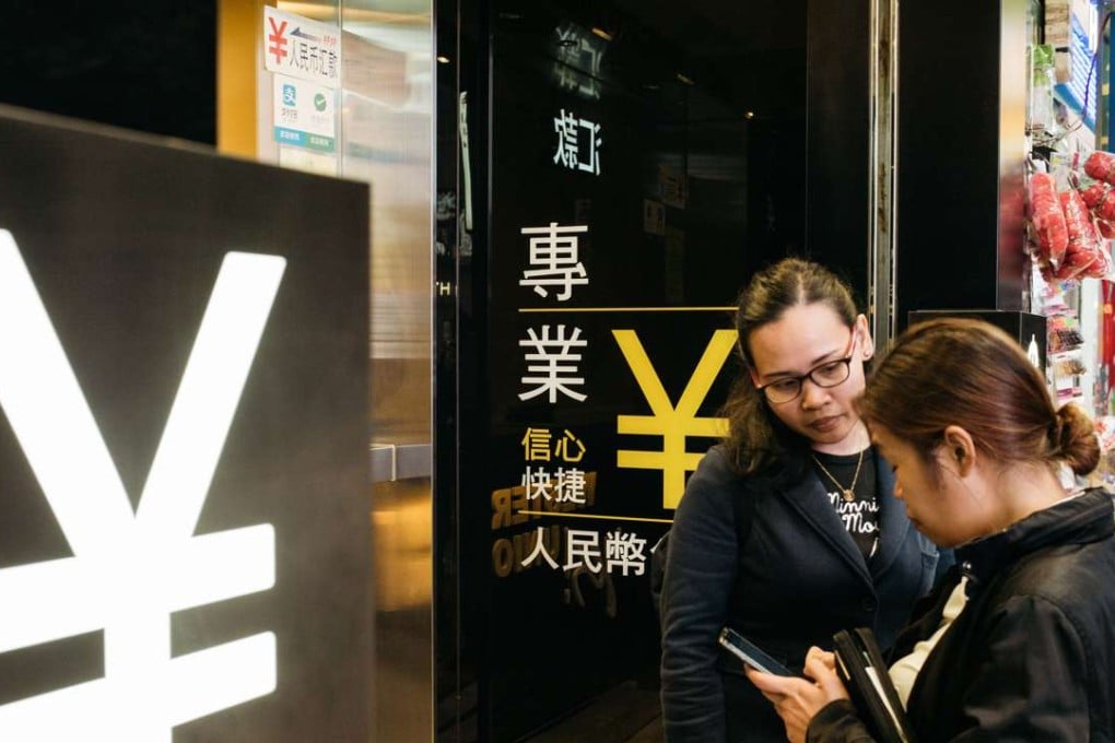 Foreign exchange markets were hit by a flurry of activity in the wake of the US missile strike on Syria, as investors sought out safe haven assets, such as the Japanese yen. Photo: Bloomberg