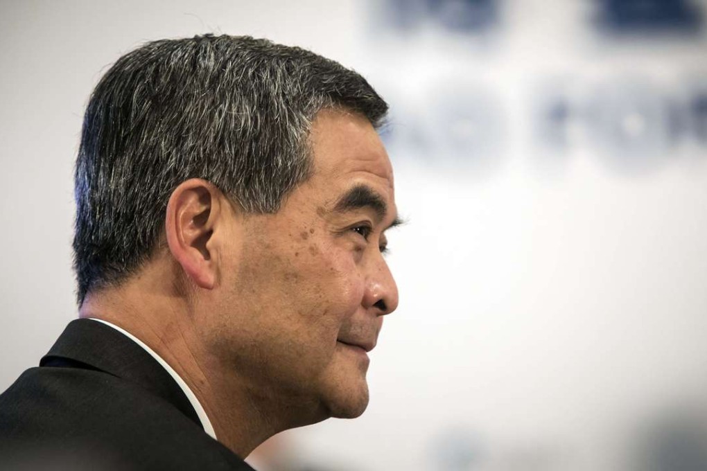 Leung Chun-ying has proved that a divisive figure who aims to build bridges is, in the end, a contradiction and a delusion. Photo: Bloomberg