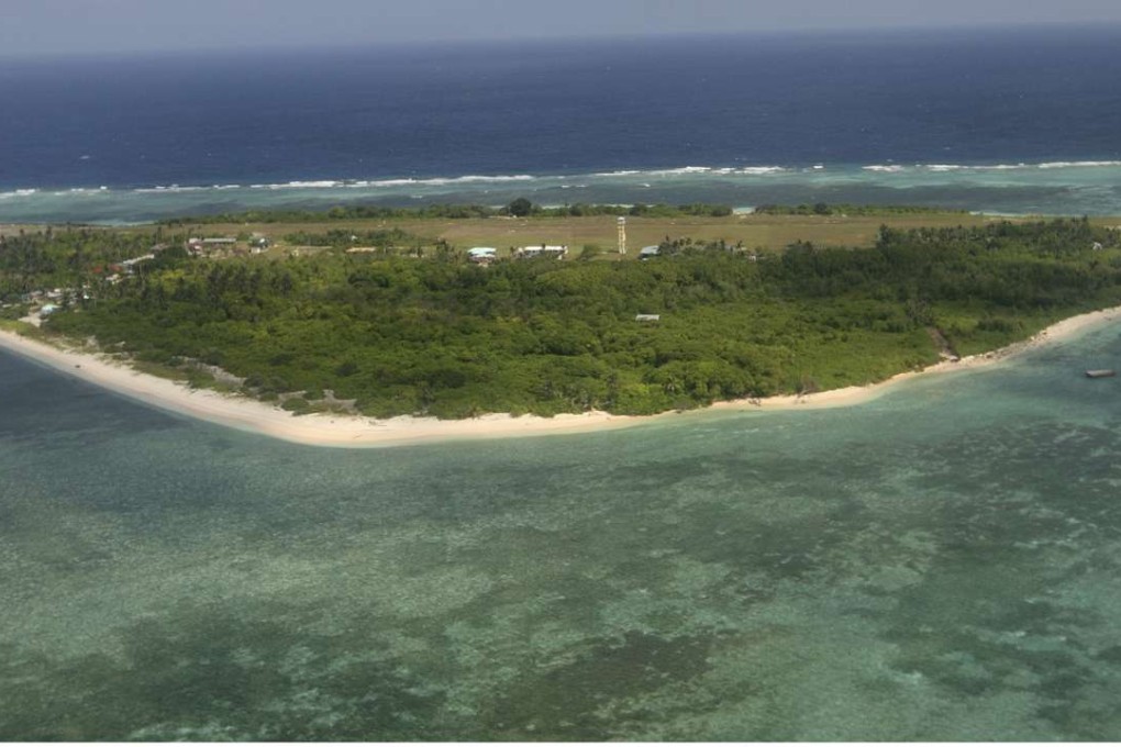 Pagasa Island, part of the disputed Spratly group of islands, in the South China Sea. Photo: AP