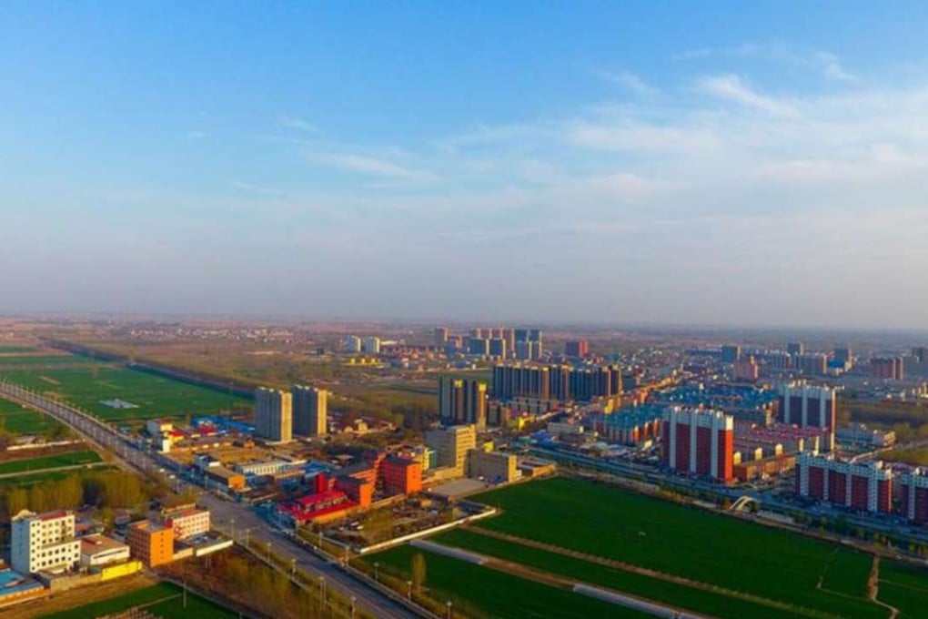 General picture of Xiongan New Area in Hebei Province. Photo: Xinhua
