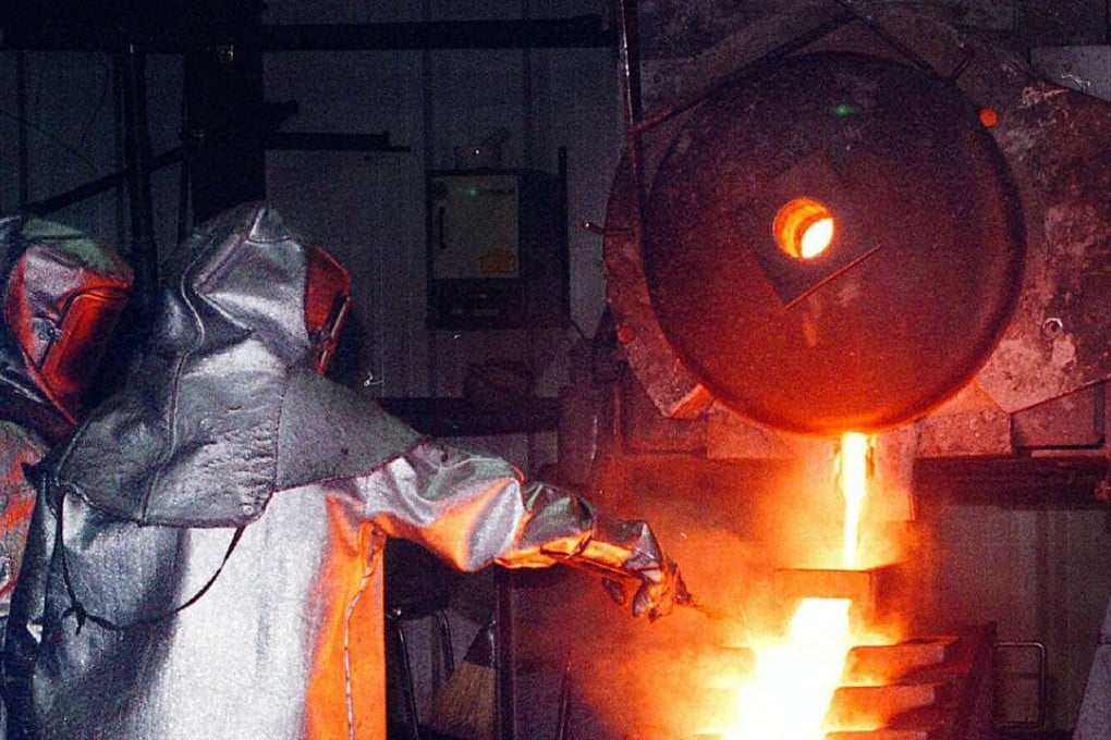 Hengxing hopes to crush ore pellets down to as small as 5.5 millimetres to increase gold recovery. Photo: AP