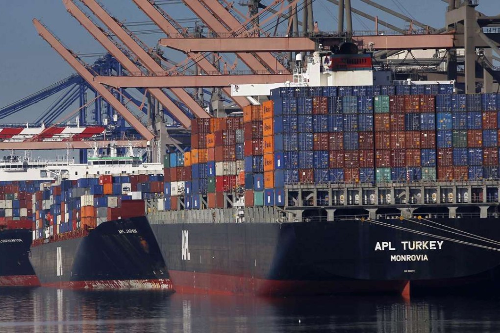The US had a merchandise deficit of about US$347 billion with China last year. Photo: AP