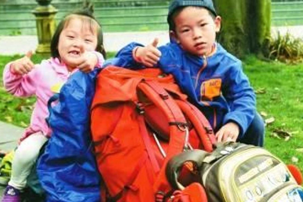 Wenwen and her brother Bairu are seeing much of the world on foot. Photo: Handout