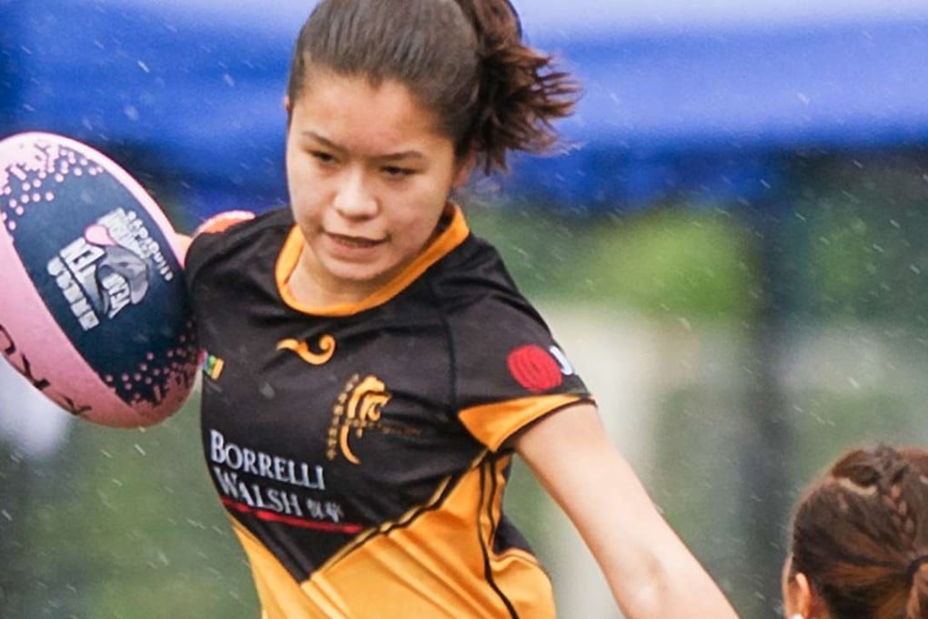 Katherine Esser, under-20 national team member who has received a rugby scholarship to US university. Photos: Handout