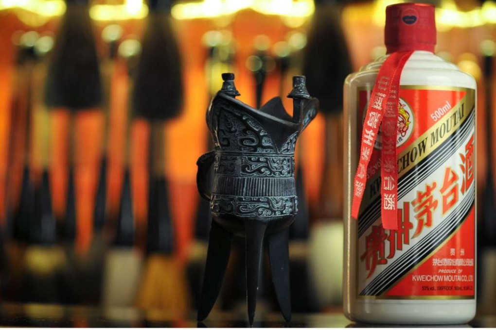 Kweichow Moutai, the Chinese premium alcohol giant, has unseated Johnnie Walker producer Diageo as the world’s most valuable liquor company. Photo: Bruce Yan