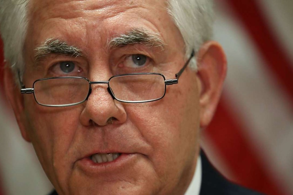 US Secretary of State Rex Tillerson played a high-profile role during the visit of Chinese President Xi Jinping to the US last week, as well as during the fallout from missile strikes against Syria. Photo: AFP