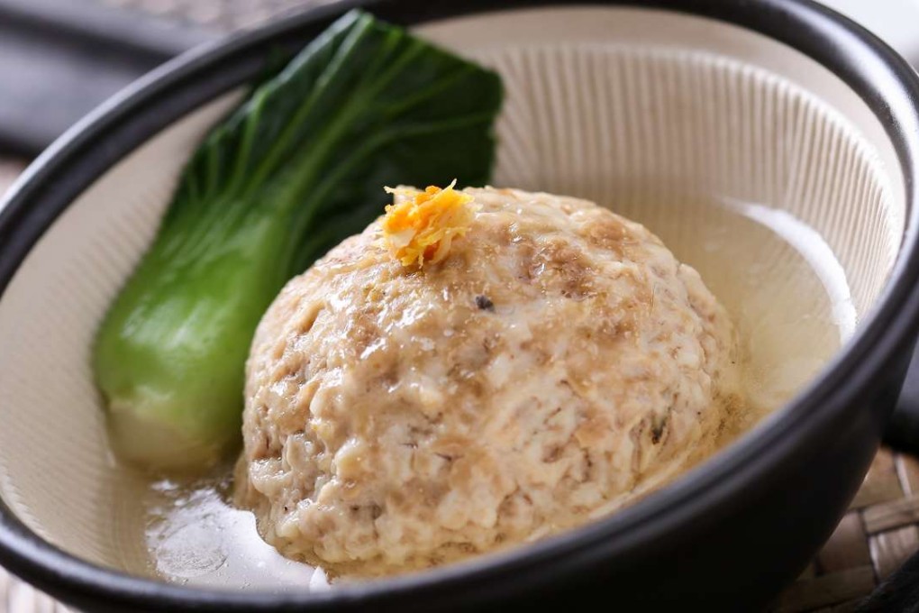 Jade Orchid’s braised meatball with hairy crab roe