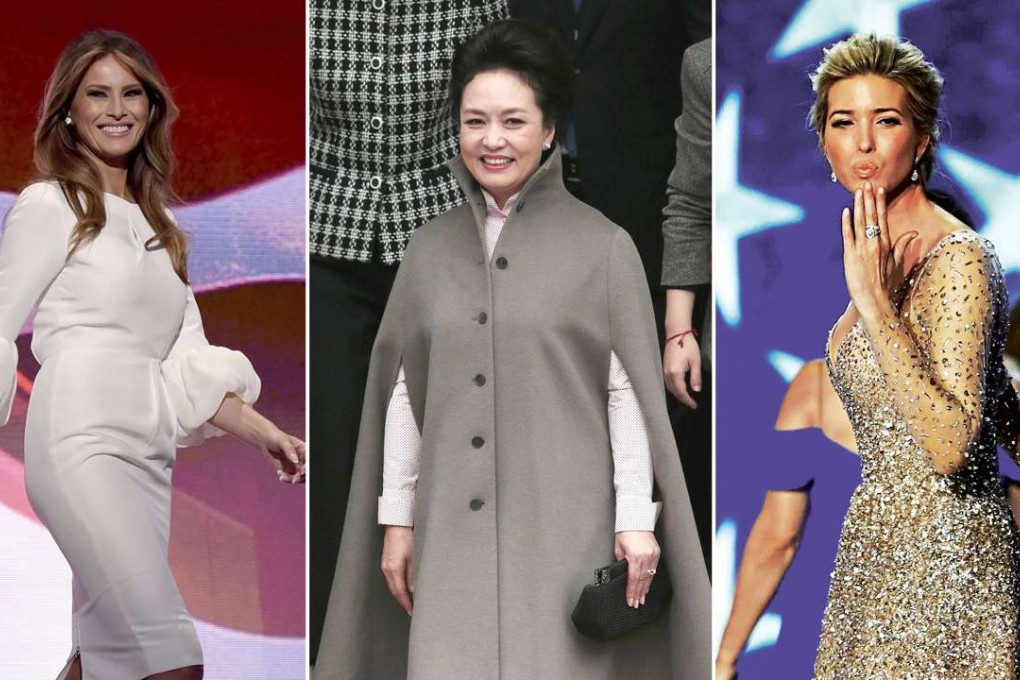 Style icons: US first lady Melania Trump, Chinese first lady Peng Liyuan and Assistant to the President Ivanka Trump. Photos: Reuters, AFP