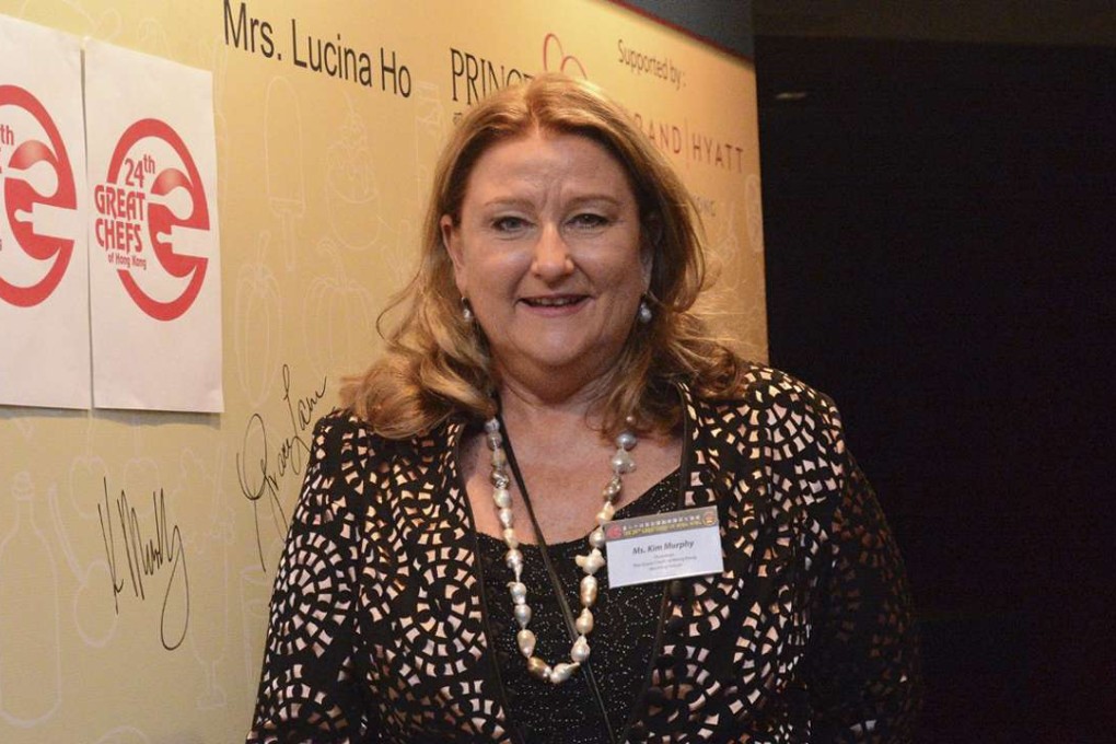 Kim Murphy, chairwoman of Great Chefs of Hong Kong.