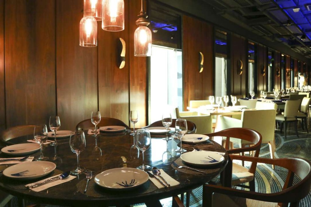 Interior of Blue Elephant.