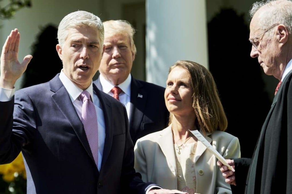 Gorsuch sworn into US Supreme Court and vows to be a faithful servant of the constitution South China Morning Post