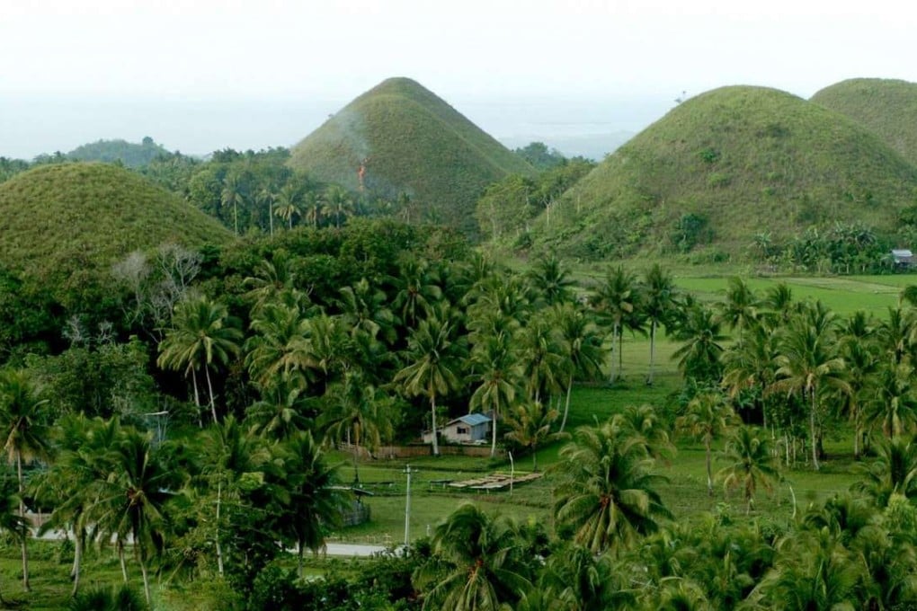 A file photo of the Chocolate Hills of Bohol island. Photo: AFP
